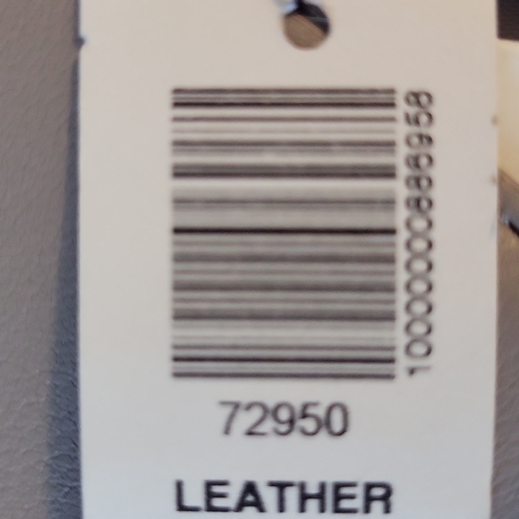 Leather Purse cross body bag color:Grey - Picture 5 of 5